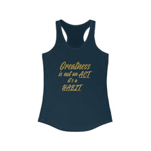 Load image into Gallery viewer, ‘Greatness” Women's Ideal Racerback Tank