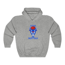 Load image into Gallery viewer, Fear The Buffalo White Beard Unisex Heavy Blend™ Hooded Sweatshirt