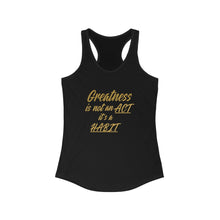 Load image into Gallery viewer, ‘Greatness” Women's Ideal Racerback Tank