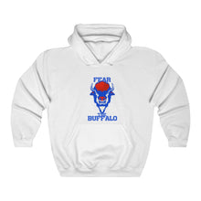 Load image into Gallery viewer, Fear The Buffalo White Beard Unisex Heavy Blend™ Hooded Sweatshirt
