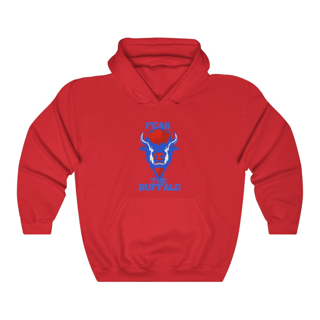 Fear The Buffalo Red Beard Unisex Heavy Blend™ Hooded Sweatshirt